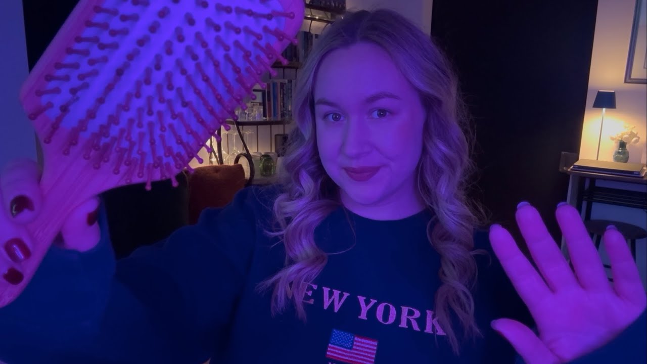 ASMR | Hair Brushing & Clipping 💆🏼‍♀️ 