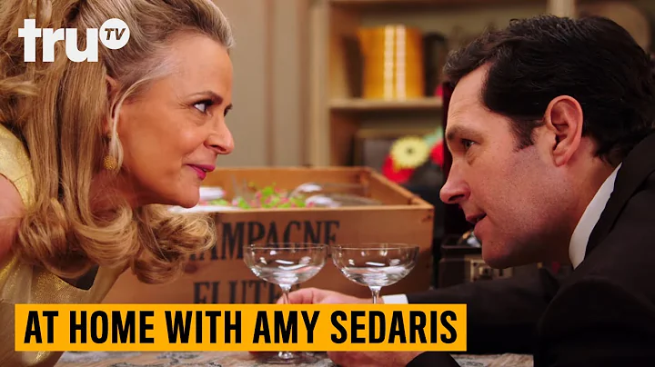 At Home With Amy Sedaris - Champagne and Chemistry with Paul Rudd (Clip) | truTV - DayDayNews