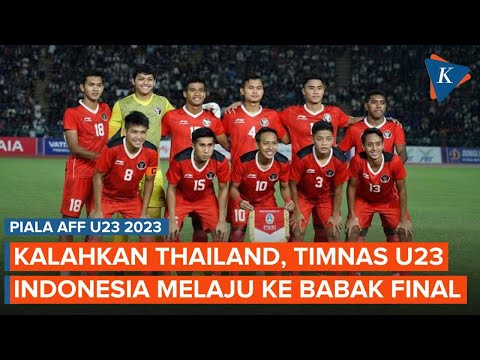 Indonesia Masuk Final AFF U23 2023 Usai Kalahkan Thailand 3-1
