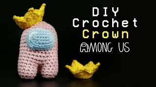 DIY Crochet Among Us Crown Hat 