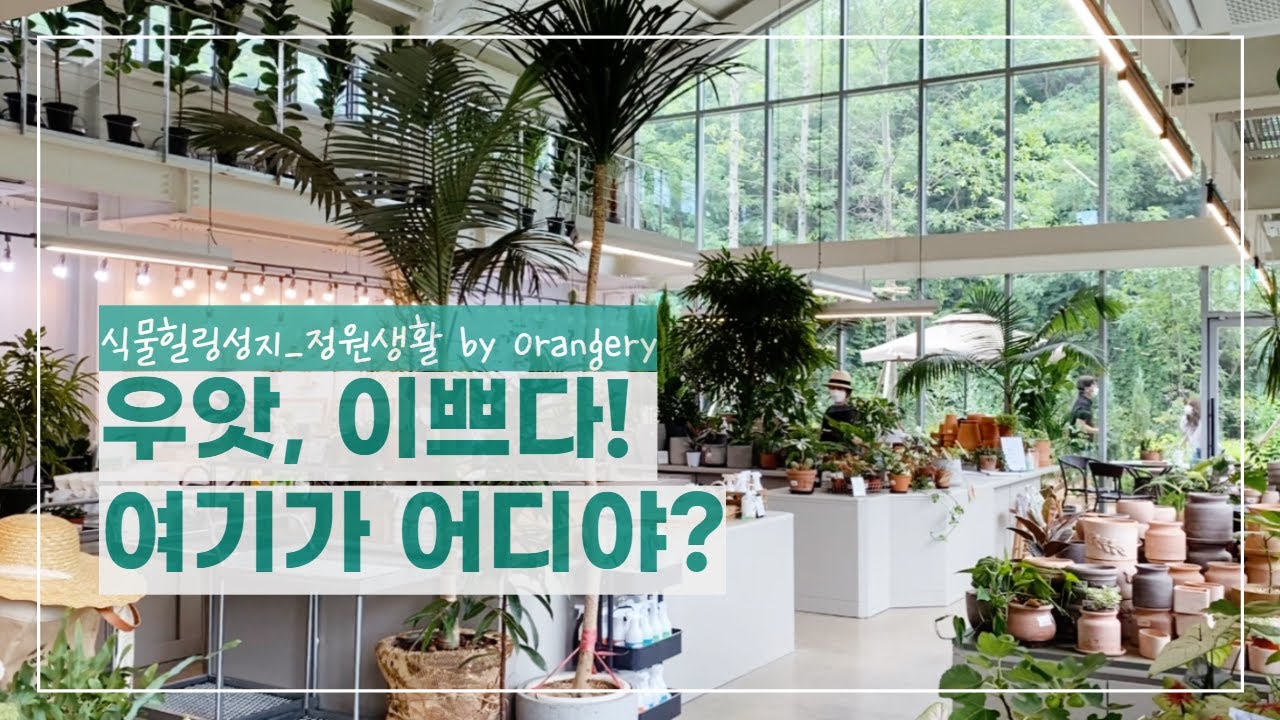 정원생활 바이 오랑쥬리에 가다 I 분위기 좋은 가드닝 공간으로 놀러가요! I 식물힐링성지