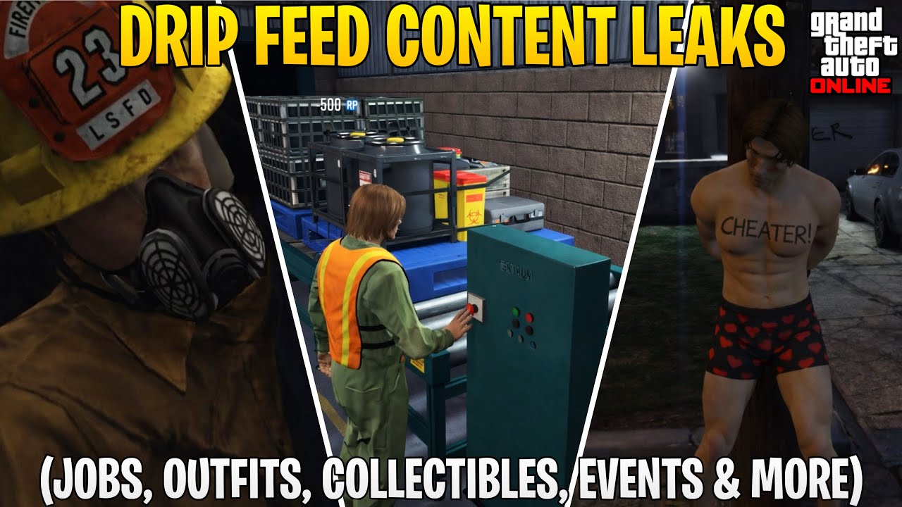 Утечки нового контента в GTA Online! (Новые профессии, костюмы, коллекционные предметы, события и...