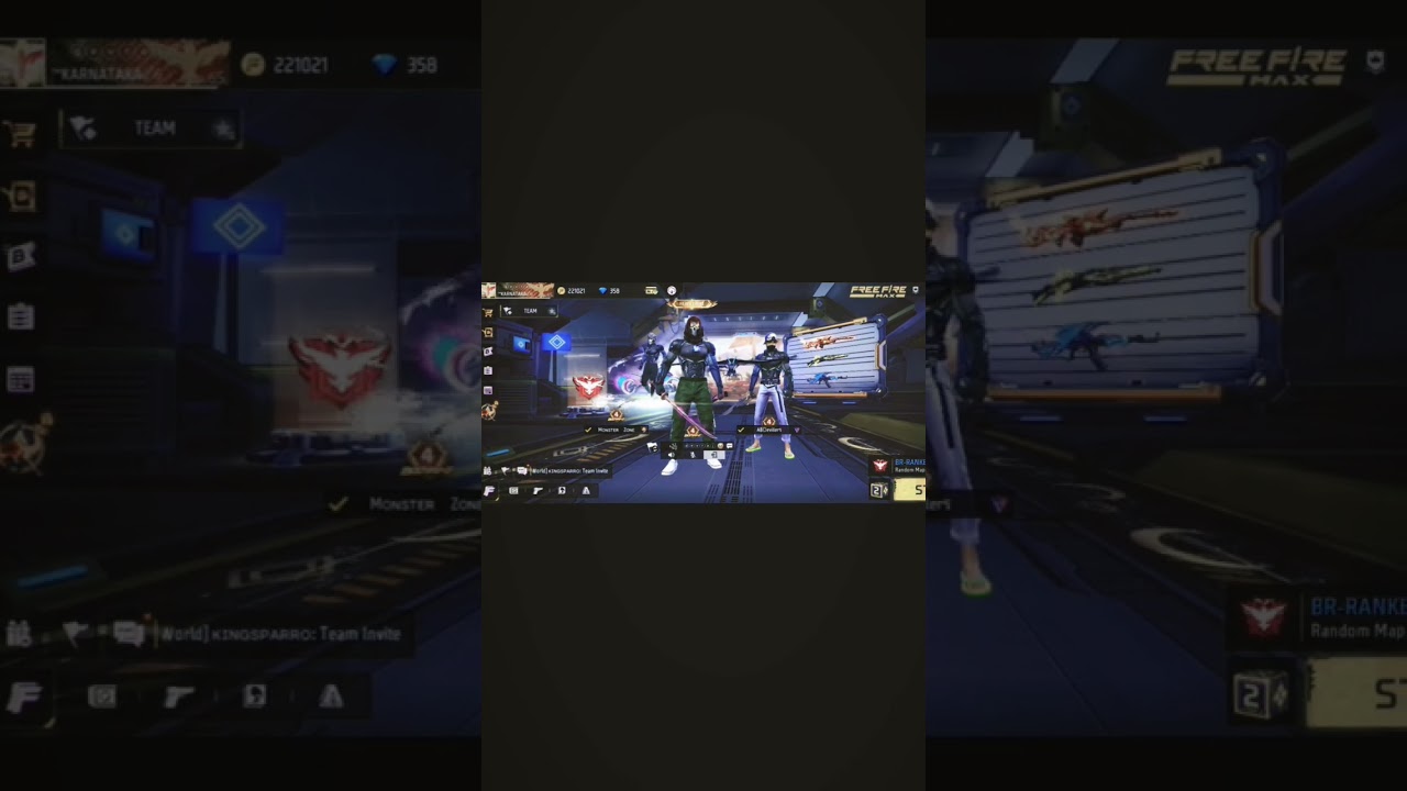 🔥  my squad 😈 free fire max play 