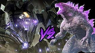 Godzilla VS Trypticon Kim Kazanır? Transformers \& Monster-Verse 2024
