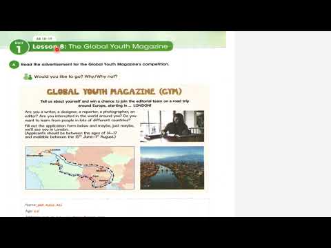 صفحة 11 انكليزي ثاني متوسط