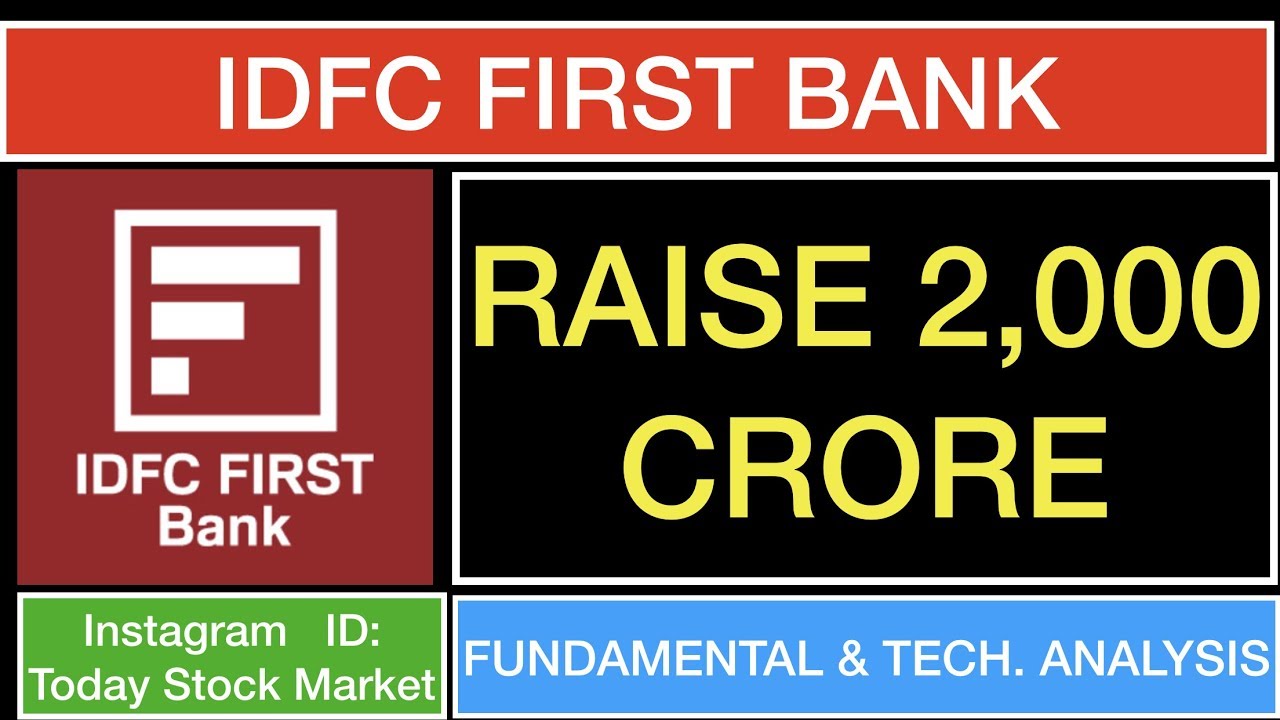 Idfc First Bank Share Idfc First Bank Share News Idfc First Bank Share Latest News Youtube