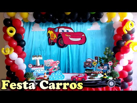 Ideias de Decoração Para Festa com Tema Carros