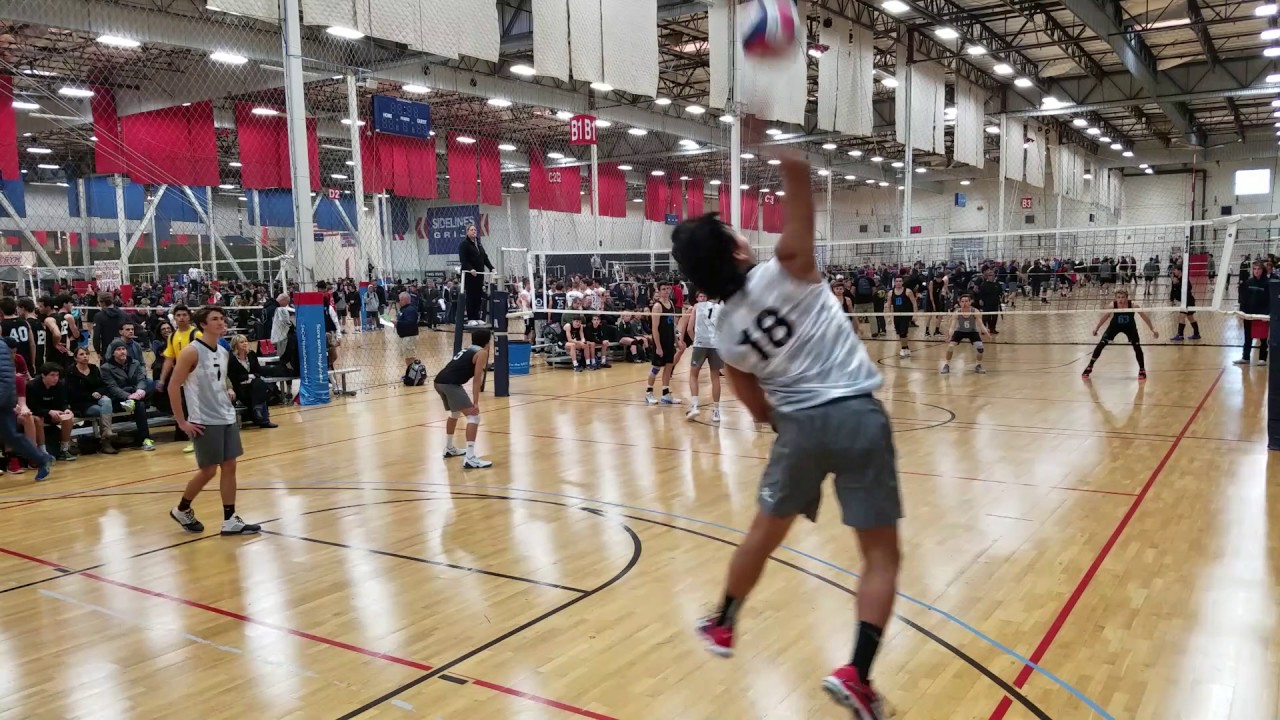 949 17s vs Rise 18s SCVA volleyball 01/22/2017 DiegoNick YouTube