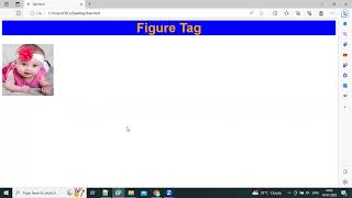 How to use figure tag in HTML