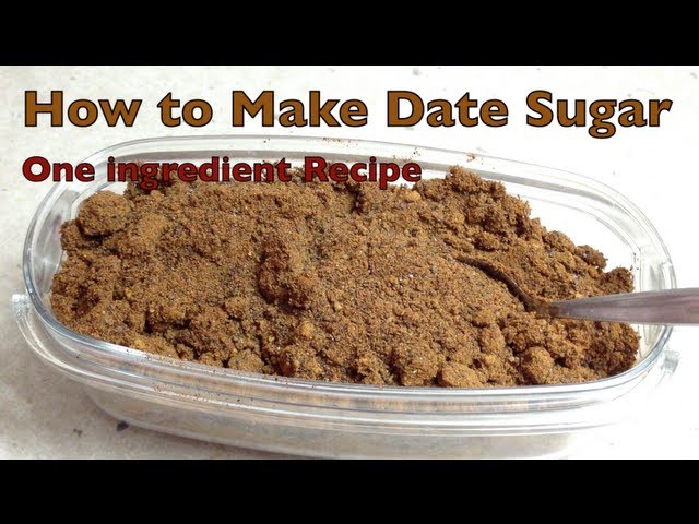 How to make Date Sugar Thermochef recipe cheekyricho