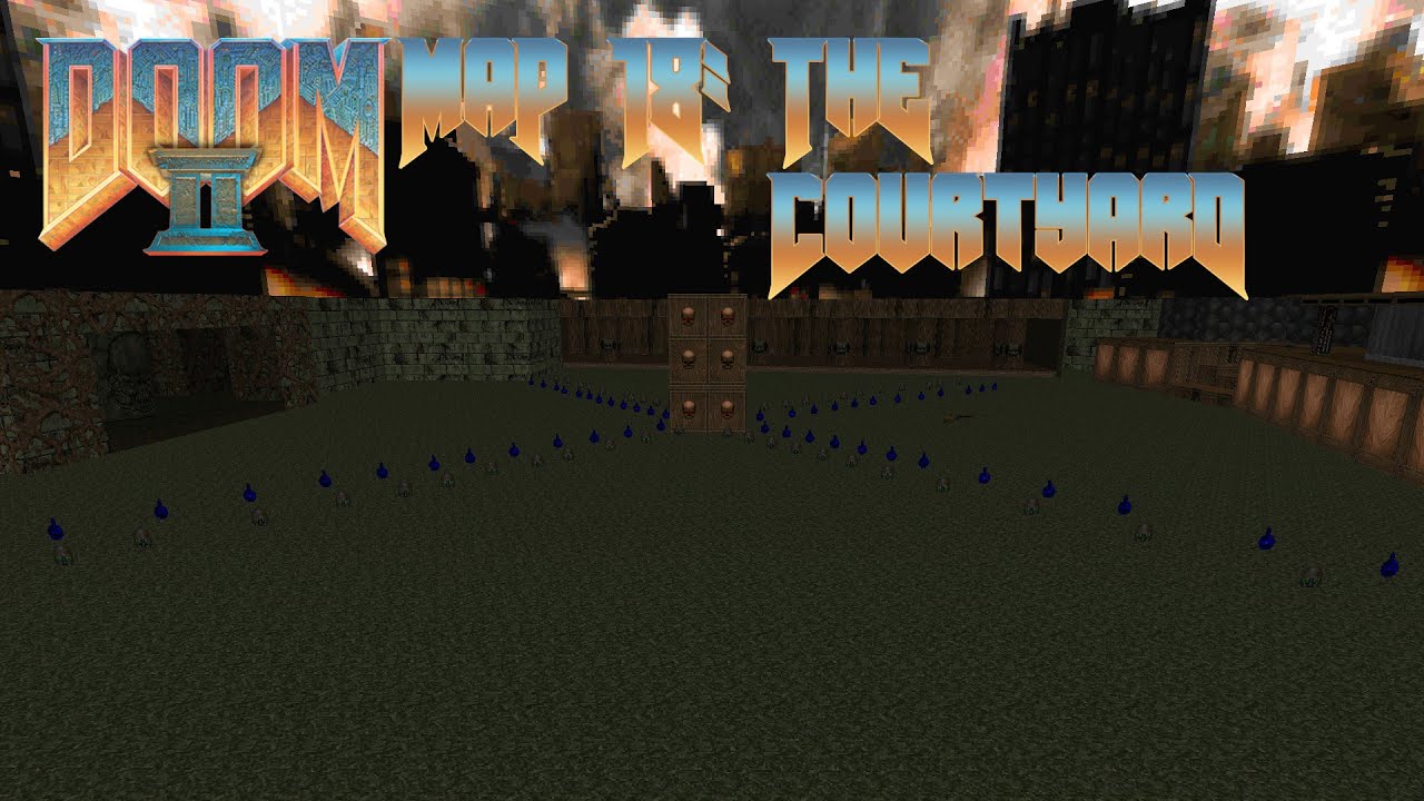 DooM II The Courtyard YouTube doom-ii-the-courtyard-youtube