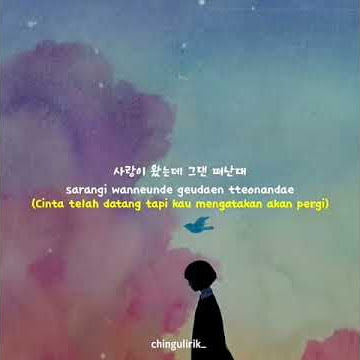 Story wa lagu korea sedih hello good bye 30 detik||Lirik