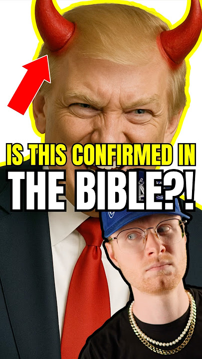 Could Donald Trump Be The Antichrist🤯😱⁉️ #christian #donaldtrump #bible #shorts