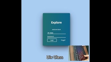 ASMR Programming - Login Page UI Design - No Talking