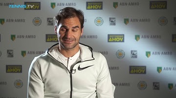 Becoming oldest No.1 would "mean the world" says Roger Federer: Rotterdam 2018 Interview