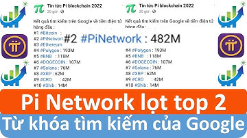 Pi Network lọt top 2 từ khóa tìm kiếm của Google #investtv #pinetwork #picoin #pi