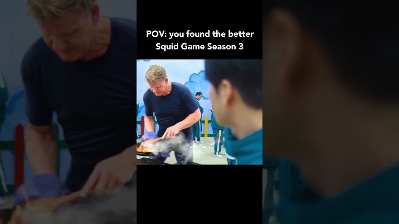 Gordon Ramsay Joins Squid Game 💀