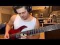 Currents  better days the riff guitar cover