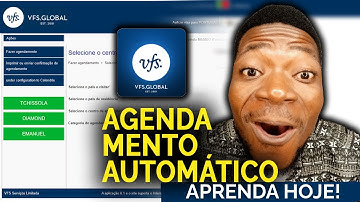 AGENDAMENTO AUTOMÁTICO vfs Global Passo a passo