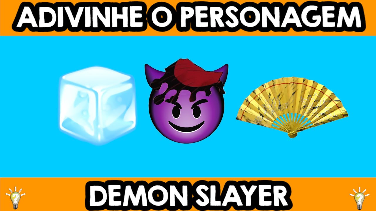 GUESS DEMON SLAYER'S ONI BY THE EMOJI! DEMON SLAYER GUESSING GAME WITH  EMOJIS 