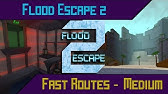 Flood Escape 2 Sinking Ship Shortcut Simplified New Map Review Youtube - video sinking ship without shortcuts solo fe2 roblox