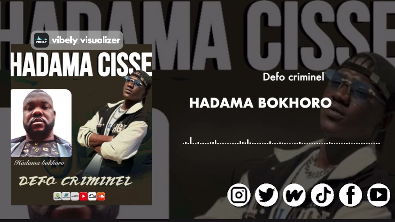 DEFO CRIMINEL DÉDICACE HADAMA