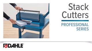J718 DAHLE JPN 裁断機 STACK CUTTER Dahle Professional Stack Cutter 846 - EngineerSupply