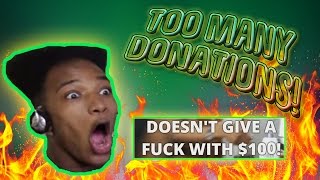 ETIKA GETS BOMBARDED WITH $100+ DONATIONS