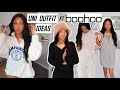 BOOHOO UNI OUTFIT IDEAS | HUGE BASICS TRY ON HAUL! w DISCOUNT CODE | Antoinette Victoria