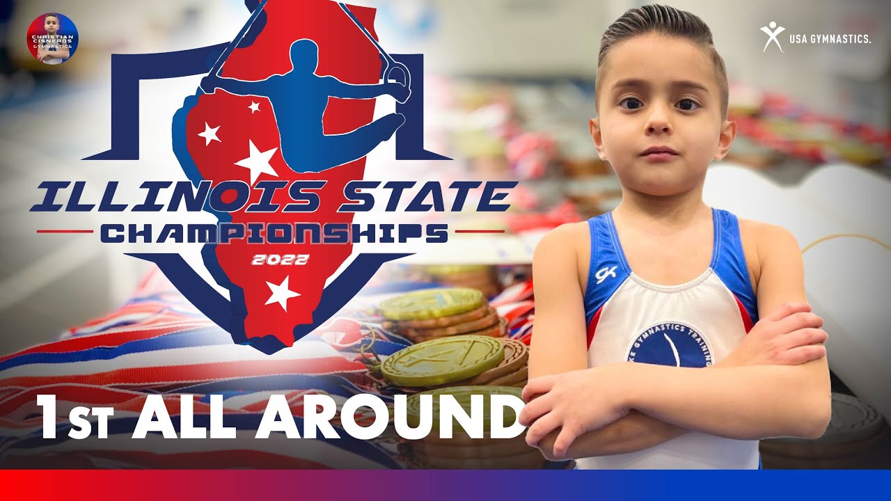 🥇2022 Men’s USAG Illinois State Champion | Christian Cisneros | Level 3 - 1st All-Around