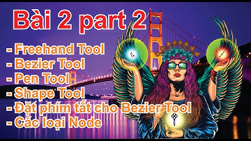 Tự Học CorelDraw 2020 Bài 2 - Part 2 - Freehand Tool – Shape Tool – Edit Curve