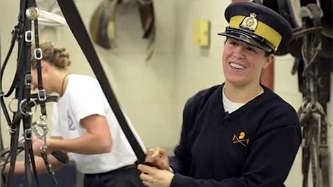 The RCMP Musical Ride's Cst. Allison Barker