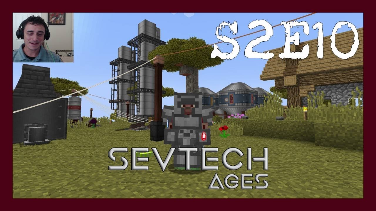 Oil to diesel, then to gasoline IE2 Sevtech Ages Lets Play S2E10