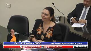 Jó Pereira Pede Posicionamento Do Governo De Al No Caso Da Agressão Sofrida Por Rodrigo Cunha