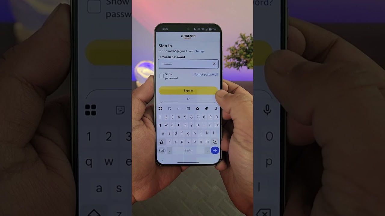 Как войти в приложение Amazon | Вход в учетную запись Amazon