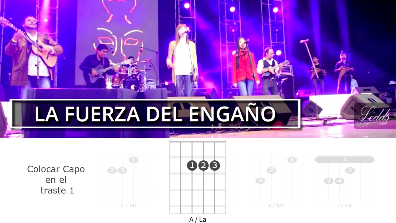 LA FUERZA DEL ENGAÑO URBANDE TUTORIAL DE GUITARRA ♫ACORDES♫ Acordes Chordify LA FUERZA DEL ENGAÑO URBANDE TUTORIAL DE GUITARRA ♫ACORDES♫ Acordes Chordify
