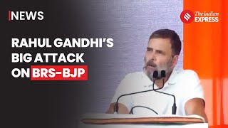 Congress Leader Rahul Gandhi Accuses BJP and BRS of Collusion in Telangana