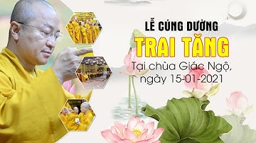 🔴TRỰC TIẾP: TT. Thích Nhật Từ Thuyết Giảng trong buổi lễ Cúng Dường Trai Tăng tại Chùa Giác Ngộ