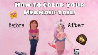 How To Change The Color Of Your Tail In Mermaid Life Herunterladen - mako mermaids roblox secrets