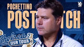 POCH on his FIRST Blues win 🎙️ Mauricio Pochettino post-match | Chelsea USA Tour 2023