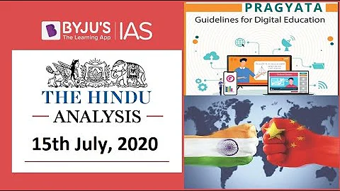 'The Hindu' Analysis for 15th July, 2020. (Current Affairs for UPSC/IAS) - DayDayNews