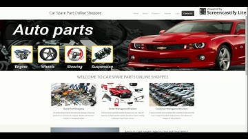 Online Car Spare Part Store | Python Django Project Tutorial | Python CRUD Project