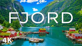 The Fjords, Norway 4K Nature Relaxation Film - Calming Piano Music - Amazing Nature