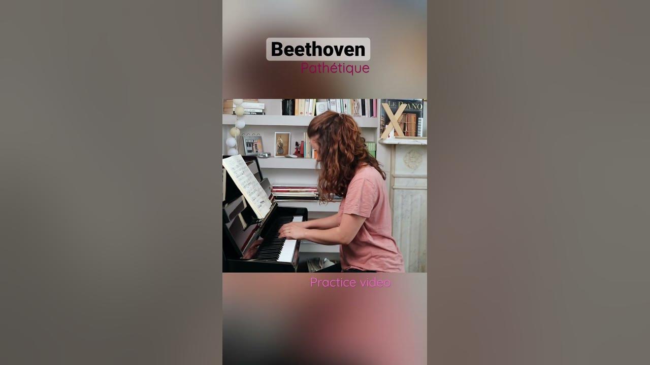 Beethoven Pathetique Sonata by Anne- Gabrièle Douce #beethoven Beethoven Pathetique Sonata by Anne- Gabrièle Douce #beethoven