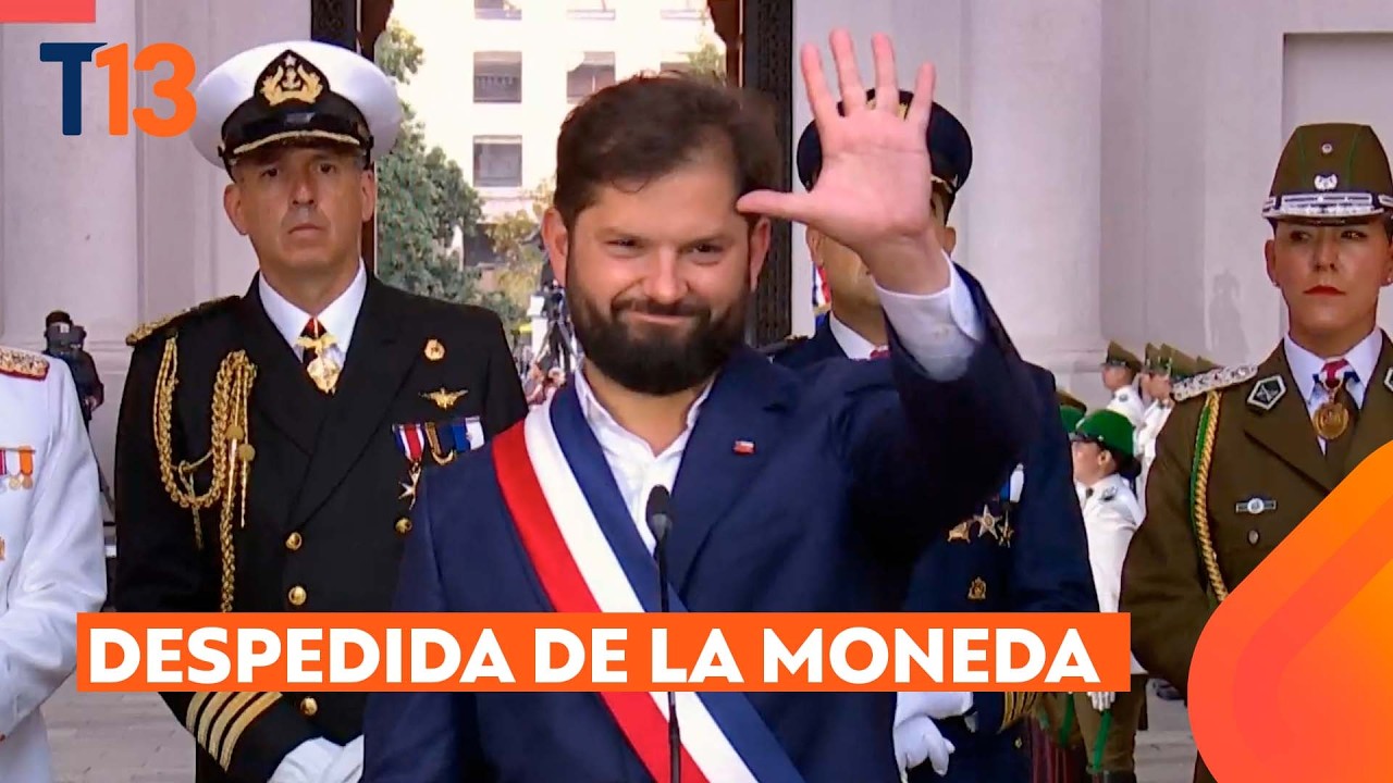 Último discurso del presidente Gabriel Boric previo al cambio de mando ...