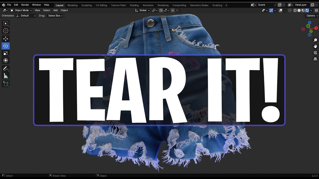 Tear Painter For Blender Released!