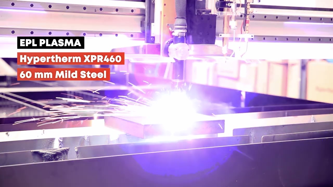 Ermaksan EPL Plasma with XPR460 - 60mm mild Steel
