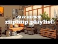 Midnight Jazzhop Vibes 🐾 Smooth Lo-fi Hip Hop Beats for Deep Focus BGM