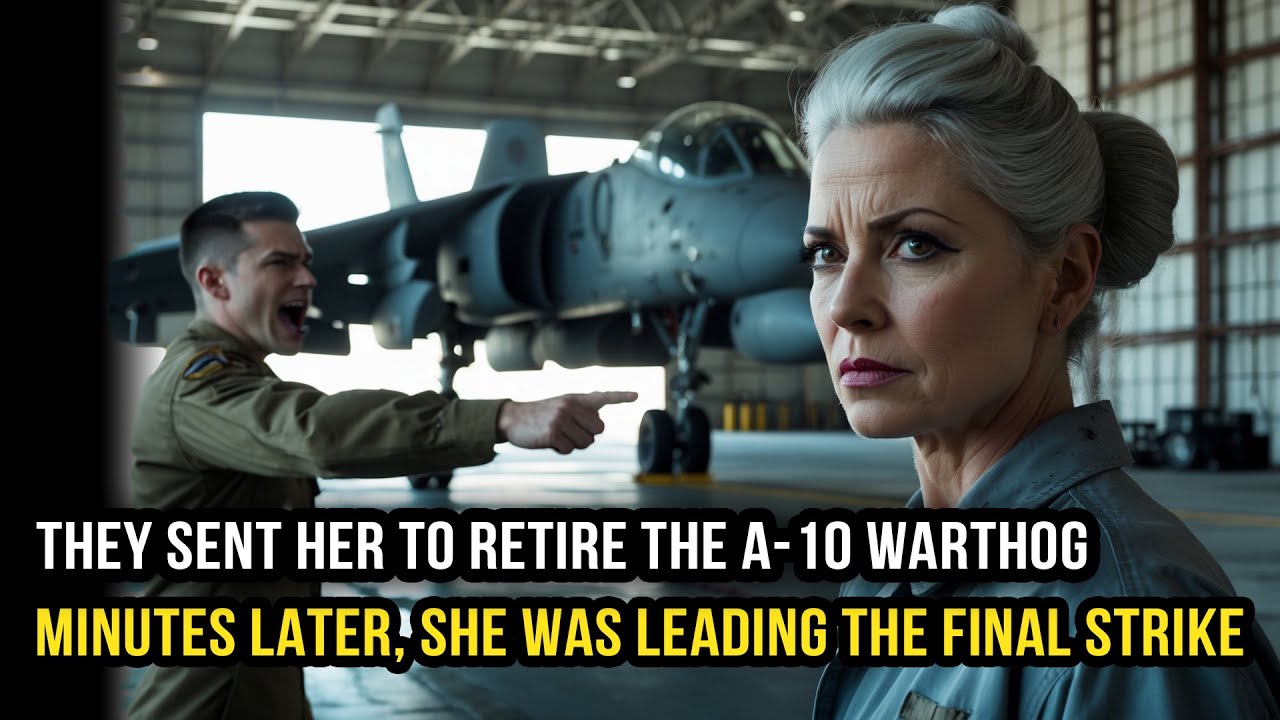 They Sent Her to Retire the A-10 Warthog — Minutes Later, She Was Leading the Final Strike