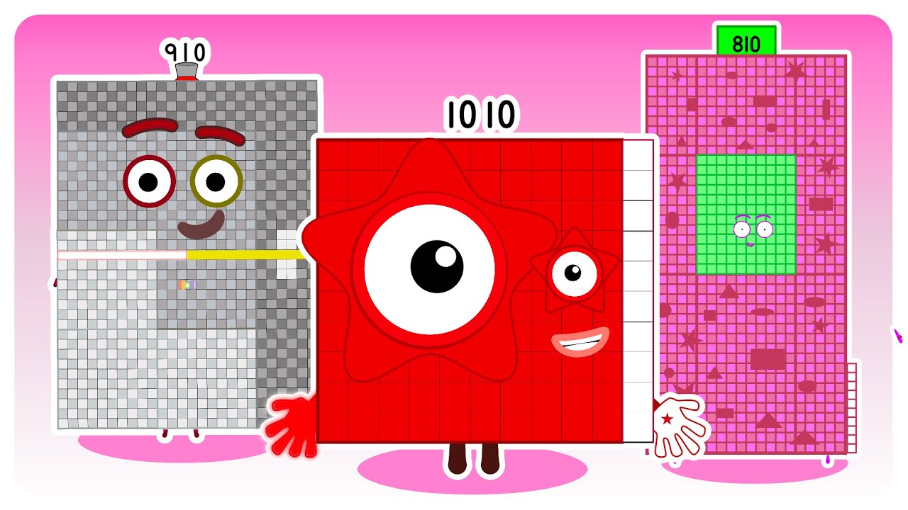 Sprunki OC Numberblocks 810, 910, 1010 | Compilation Incredibox # ...